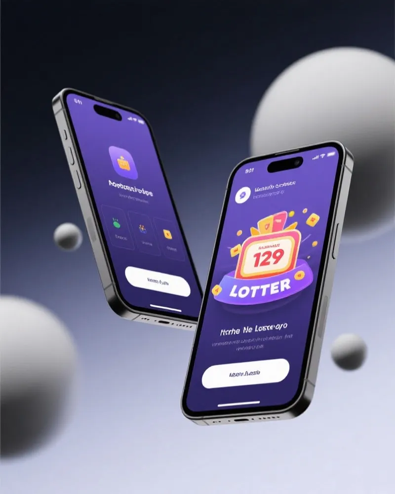 快乐中彩票 APP 界面展示